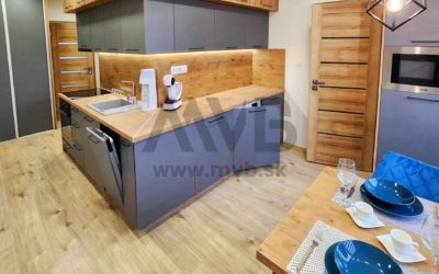 3 IZBOVÝ ZARIADENÝ VEĽKOMETRÁŽNY BYT NA RÁKOCZIHO | KOMÁRNO