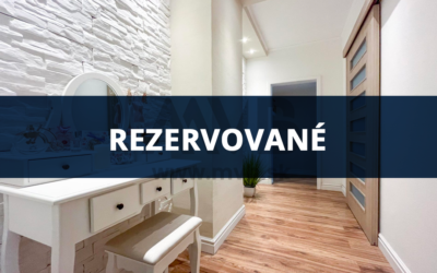 REZERVOVANÉ: VEĽKÝ, KOMPLETNE ZREKONŠTRUOVANÝ A PLNE ZARIADENÝ 2 IZBOVÝ BYT | NOVÉ ZÁMKY