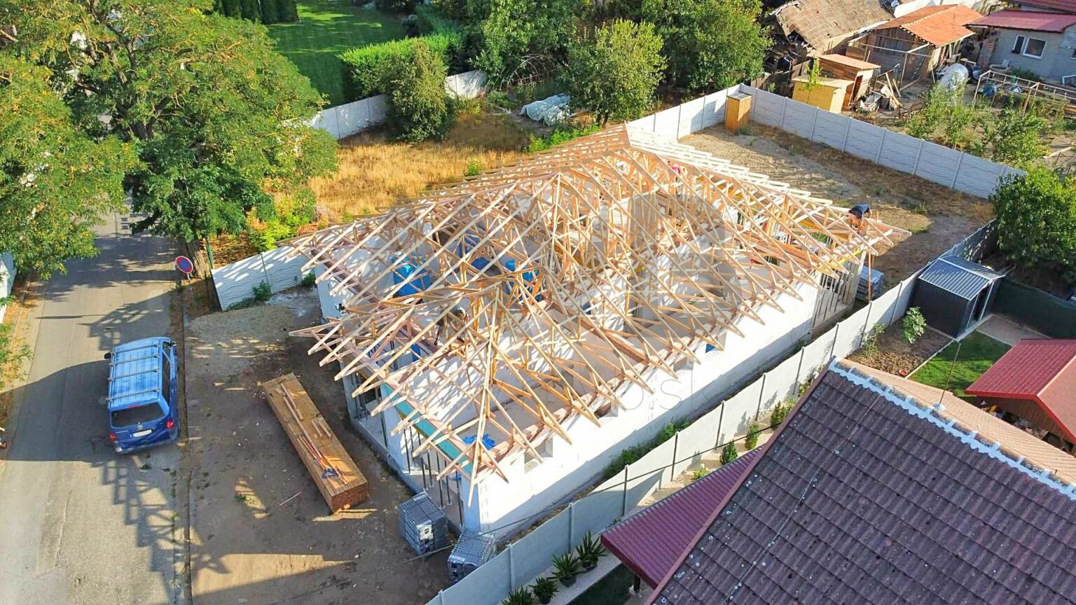 DVA NOVÉ 4-IZBOVÉ RODINNÉ DOMY – BUNGALOV S GARÁŽOU A TERASOU | MARCELOVÁ | OKRES KOMÁRNO — fotografia